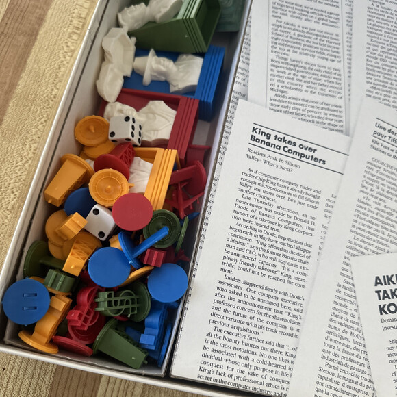 1986 Power Barons Game by Milton Bradley Complete - Picture 14 of 15